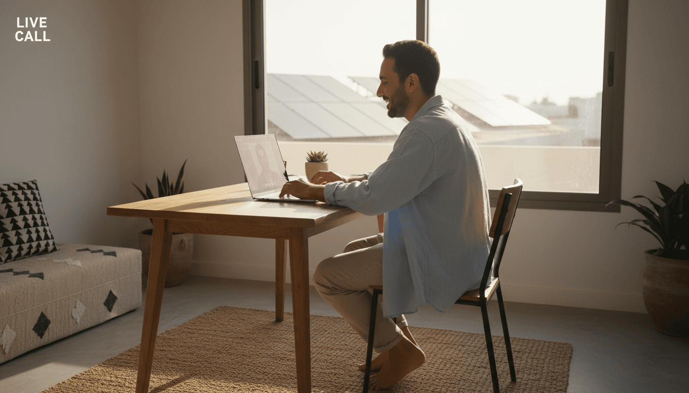 Consultation solaire en ligne avec un conseiller Volta Energy