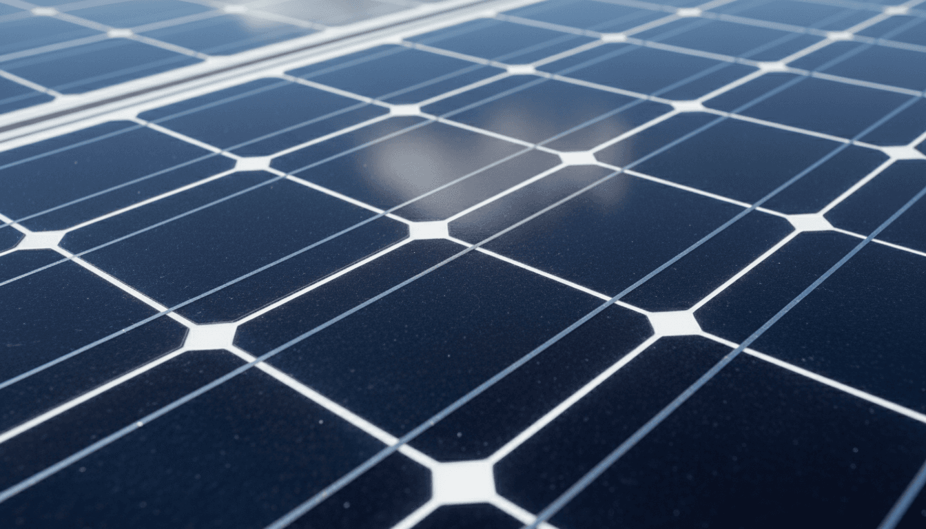 Panneau solaire certifié avec cellules photovoltaïques