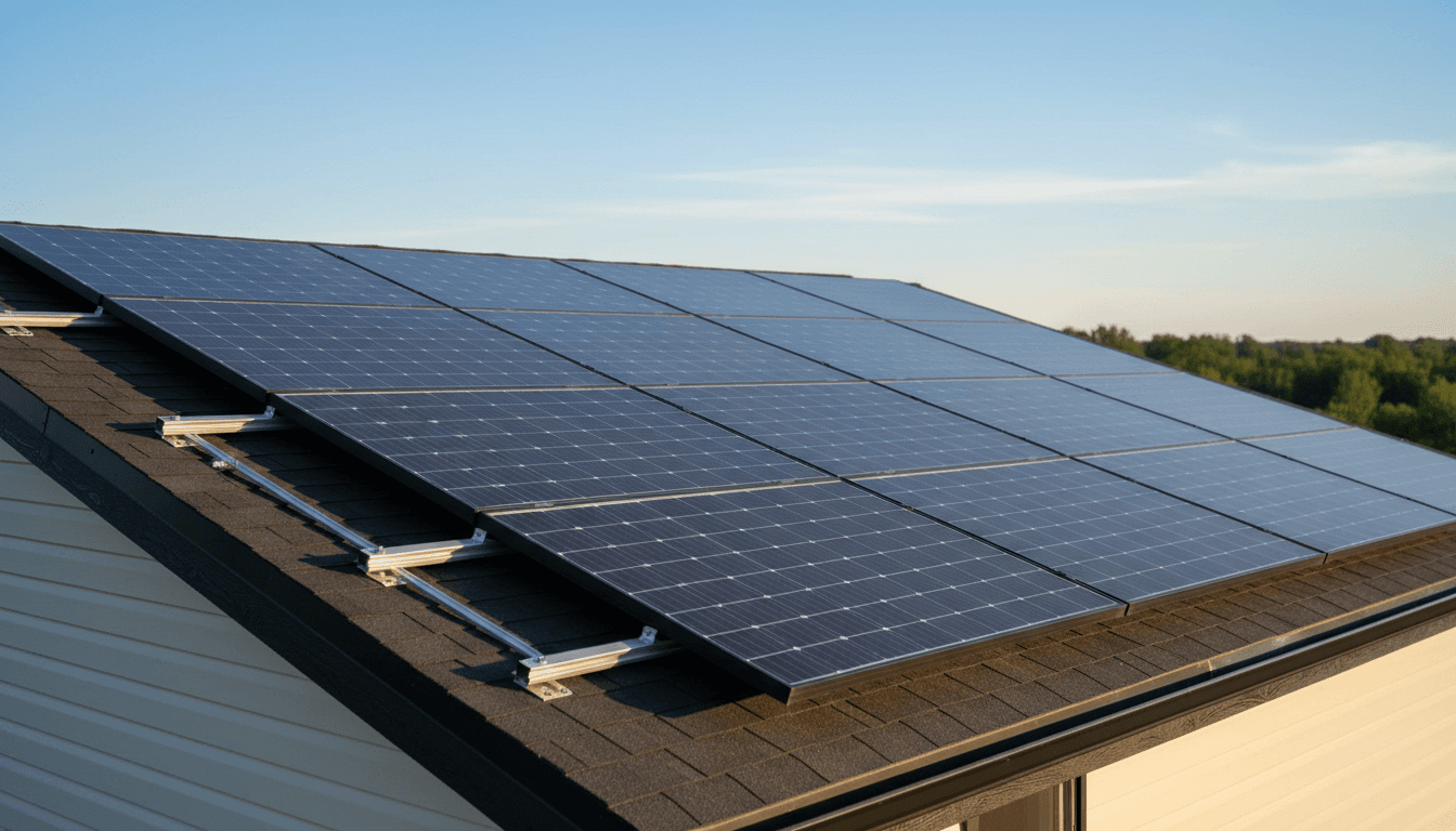 Installation solaire sur une maison individuelle à Sousse